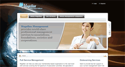 Desktop Screenshot of magellanmanagement.com